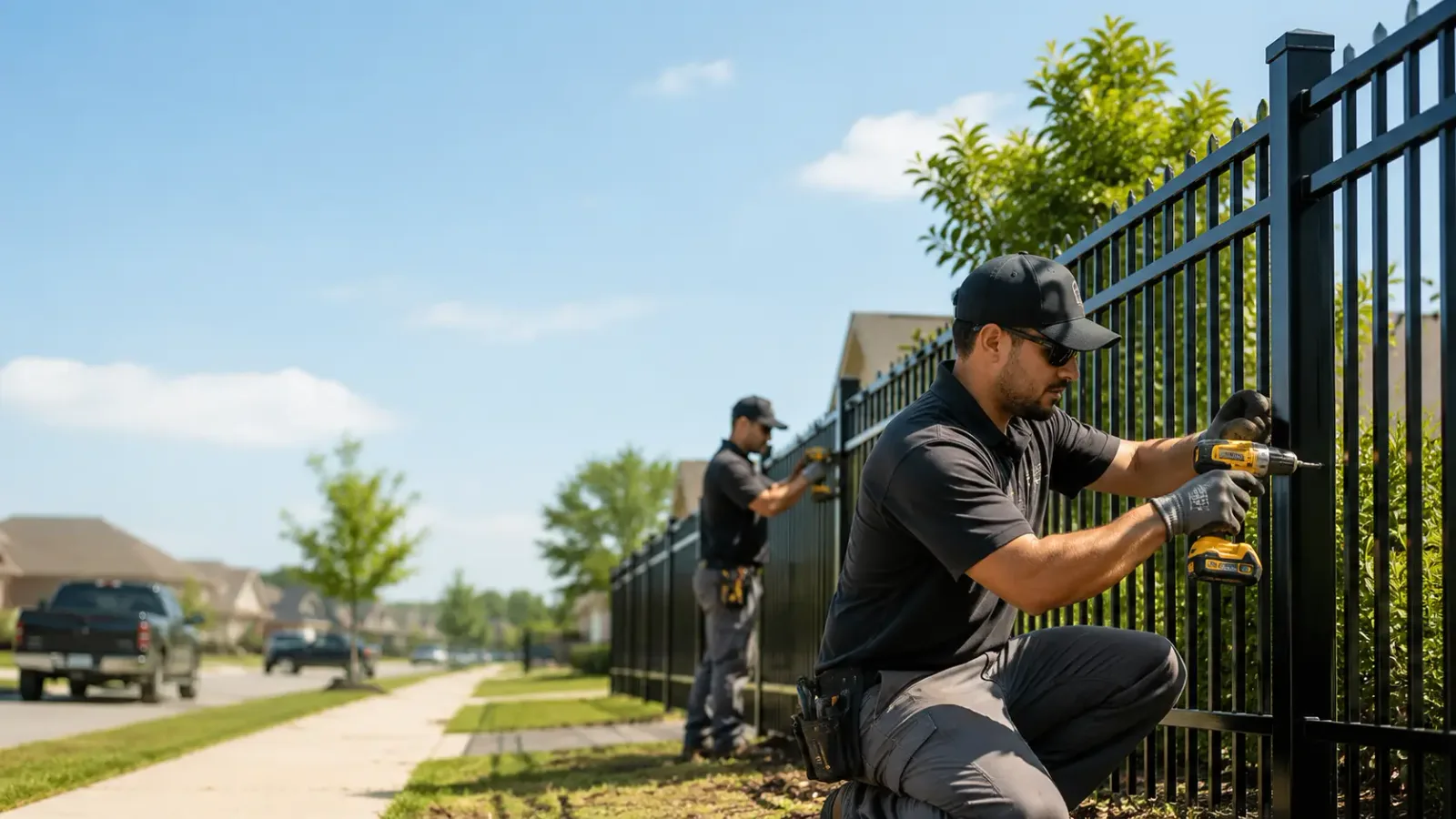 Metal Fence Installation in Cleveland, VA
